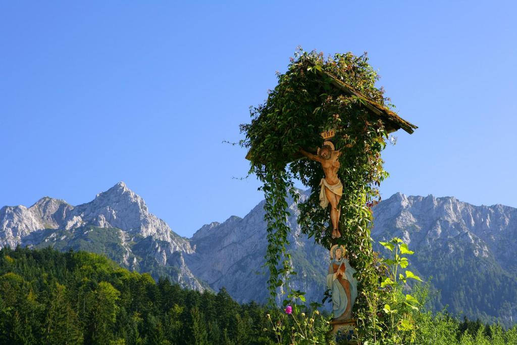 埃布斯镇 Landgasthof Ledererwirt旅馆 外观 照片